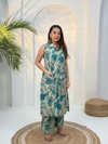 Naisha K 943 Vertican Discharge Print Kurti With Bottom Suppliers In India